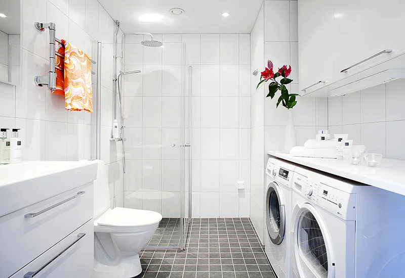 17. Badrumsrenovering i villa