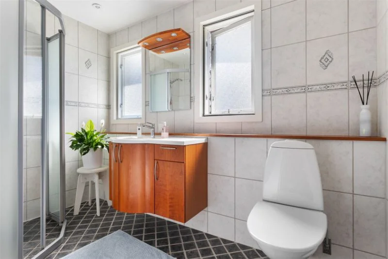 20. Flytspackling ombyggnation av badrum med varmegolv